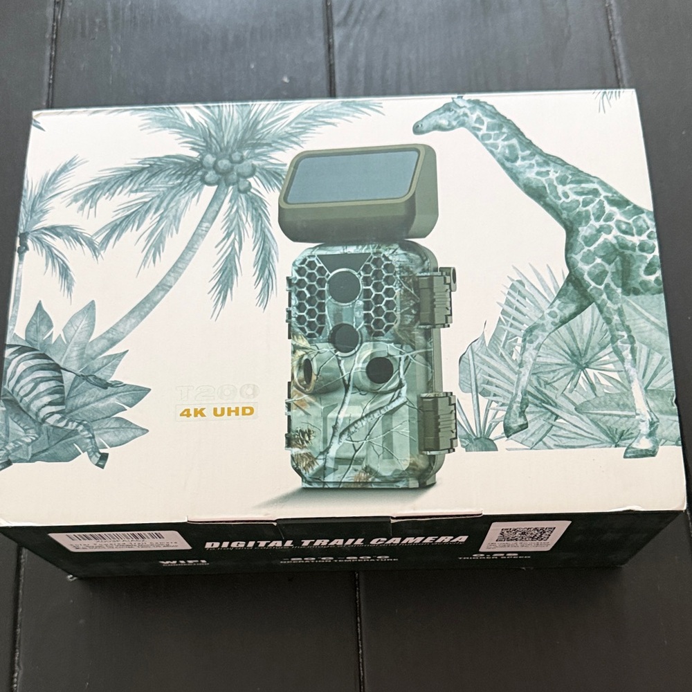4K UHD Digital Trail Camera- never opened or used